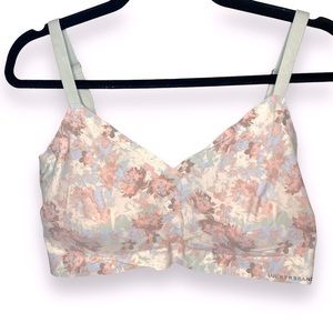 Lucky Brand Floral Print Bralette Bra - Size 2x